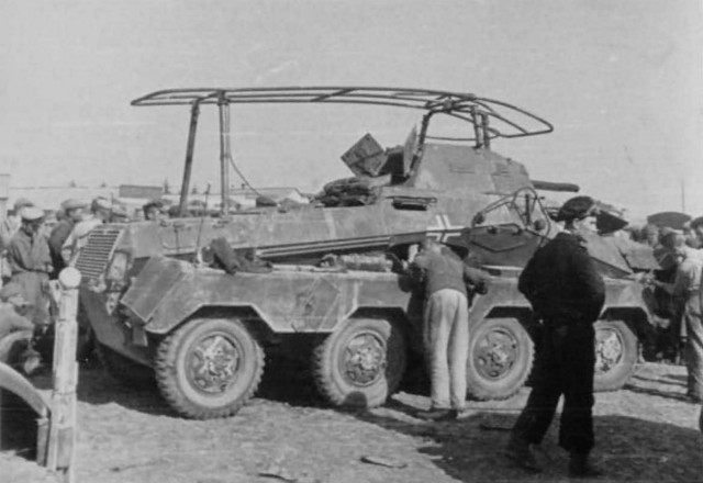 Восьмиколесник Sd.Kfz. 231 8-Rad.