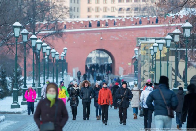 Минус тридцать в Москве!