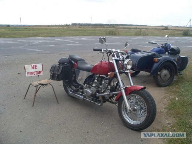 Дилерский центр мотоциклов «Урал» в Техасе