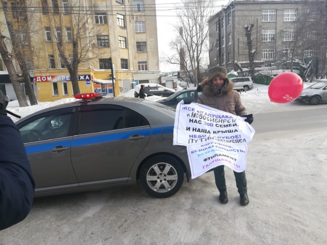 Рассказываю о прошедшем митинге в Новосибирске