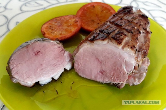 Су-вид. Утиная грудка с апельсином