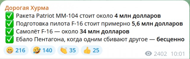 "Не доставайся же ты ни кому!" На Украине самоубился F-16