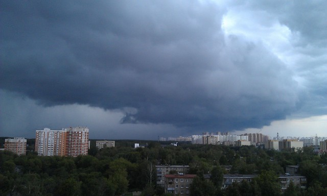 Потоп в Москве (30.06.2013)