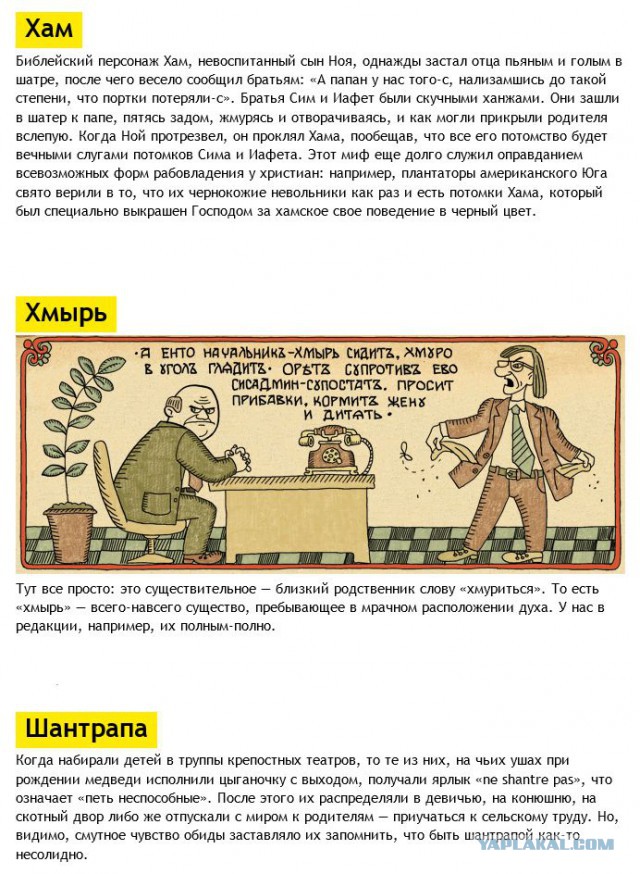 История некоторых ругательств из русского языка
