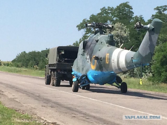 Подранок - украинский Ми-24ВП