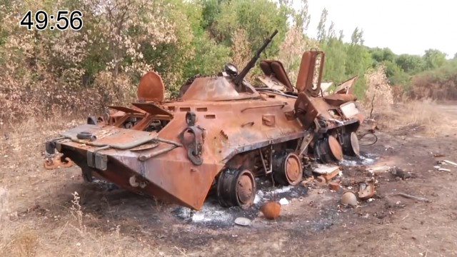 Попытка прорыва колонны из Иловайского котла
