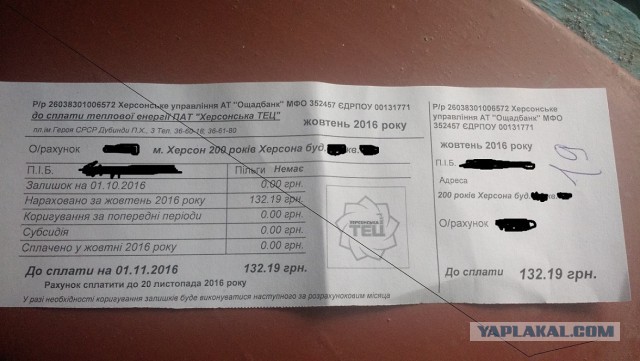 Стоимость отопления в Украине и днр