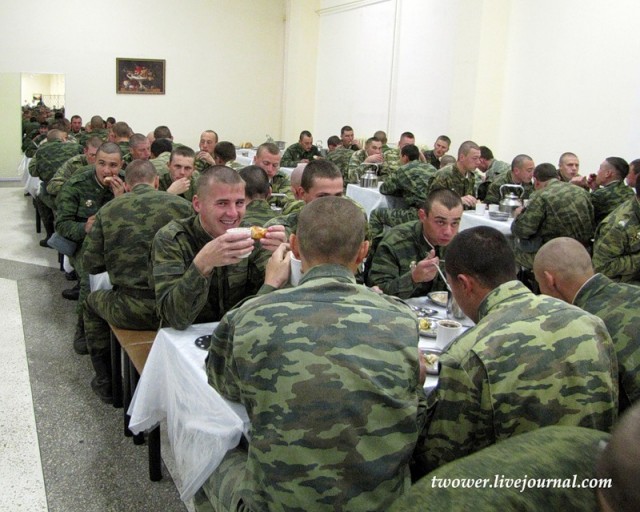 Служба российских солдат в Южной Осетии