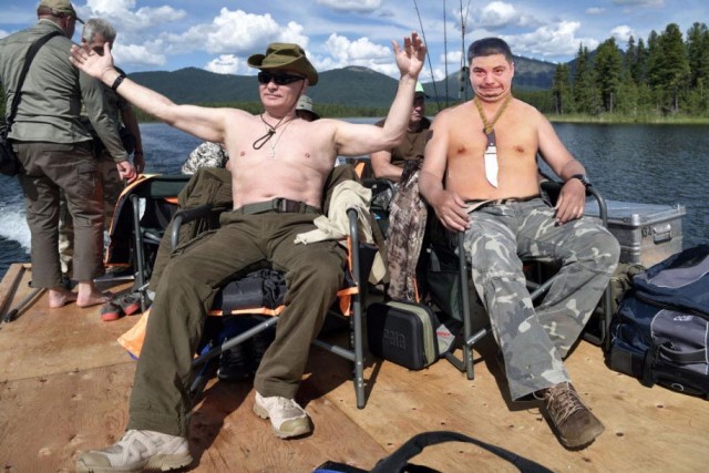 Фотожаба "Грозный пузан"