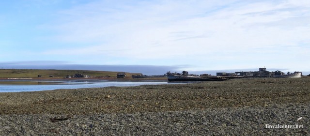 Заброшенный арктический соляной рудник возле поселка-призрака Нордвик