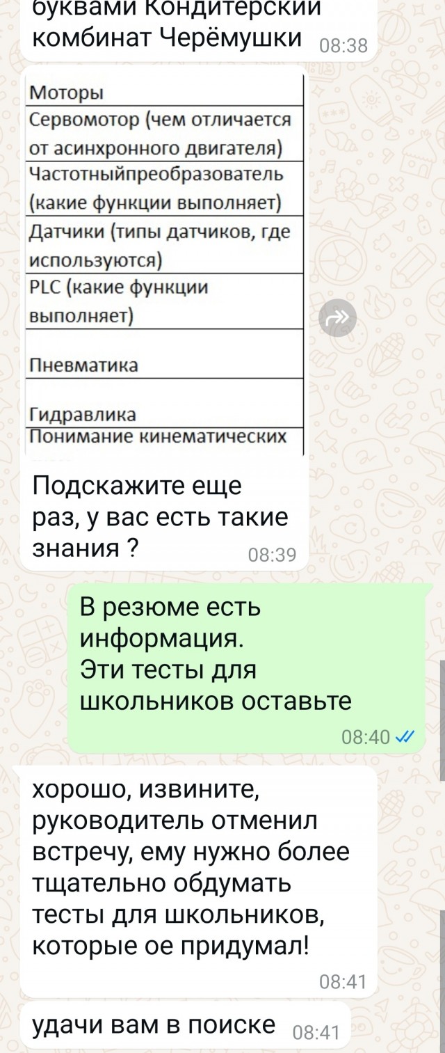 Грустный возраст для трудоустройства