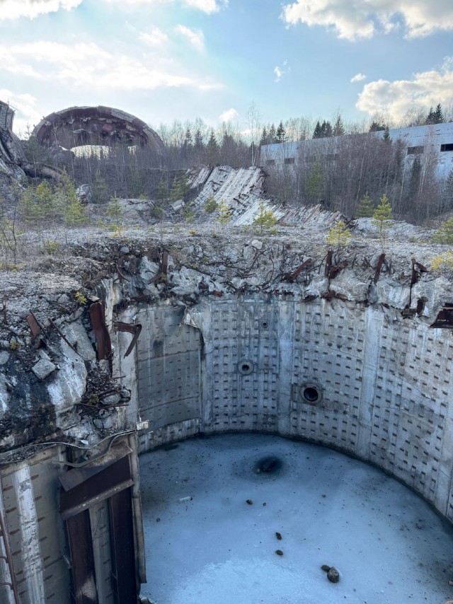 Заброшенная испытательная площадка подмосковного "космодрома"