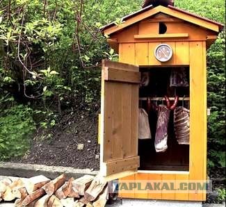 Холодная коптильня .