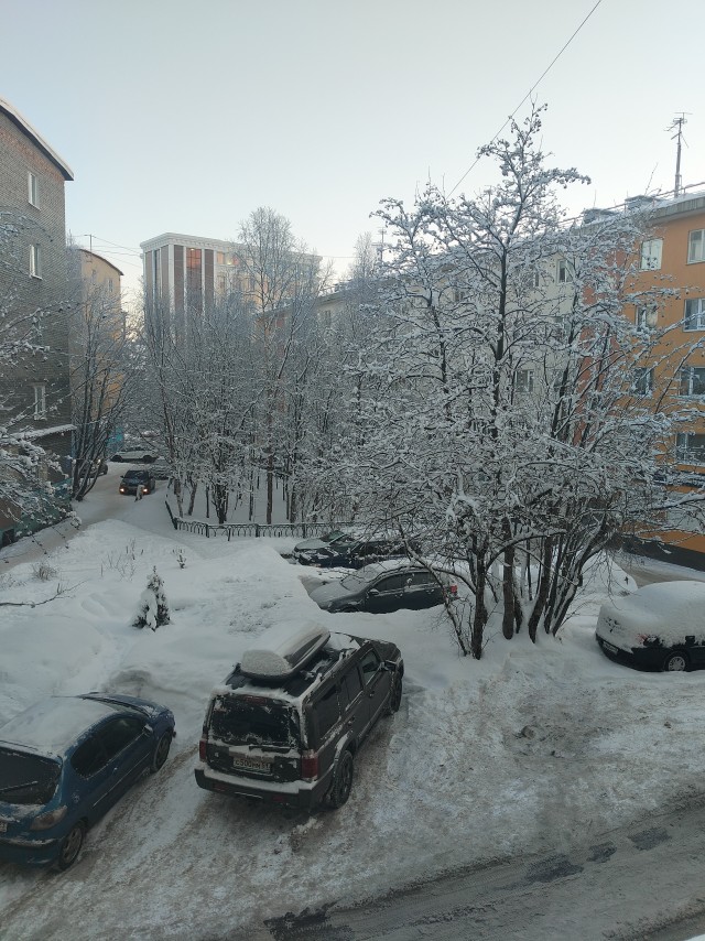 За окном красота!
