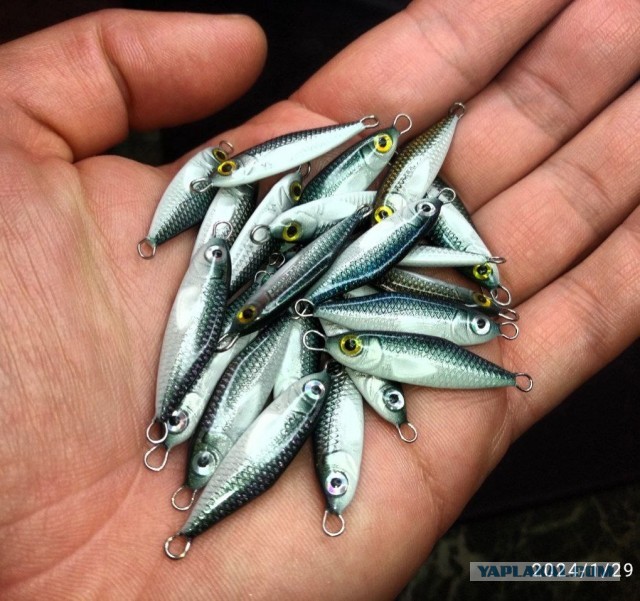 Изготавливаю на заказ рыболовные спиннинговые приманки (блесны-пилькеры).