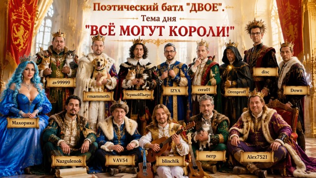 Двое, поэтический батл