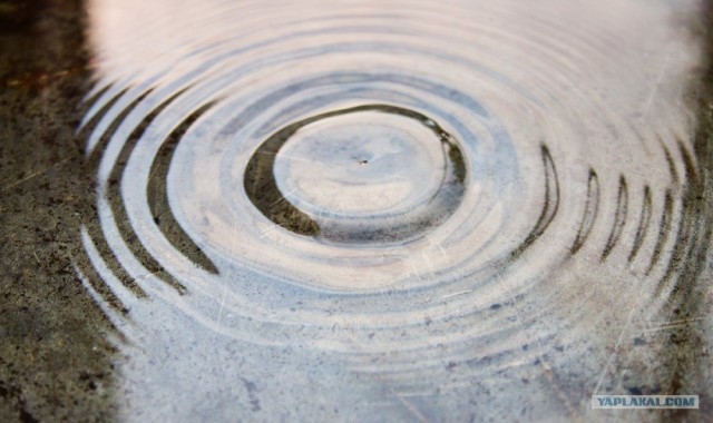 Лужа без фотошопа