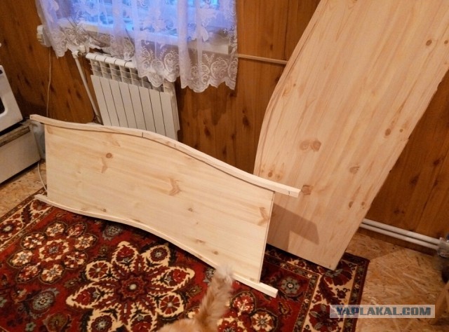 Как я кровать и спал­ьню мастерил