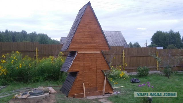 Как я запилил туалет на даче.