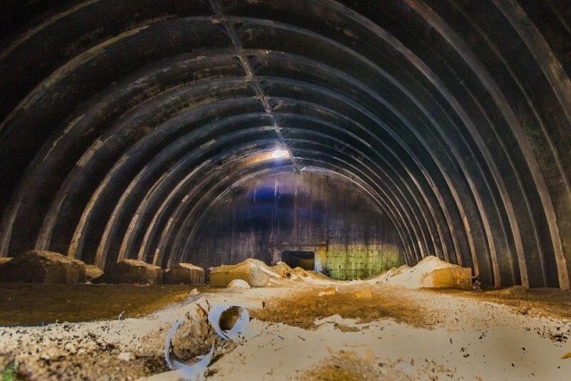 Взорванный в 70-х комплекс группового старта ядерных ракет 551-го РП