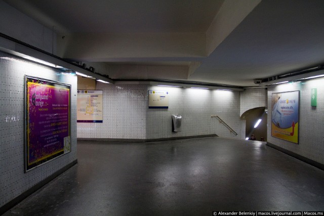 Парижский метрополитен.