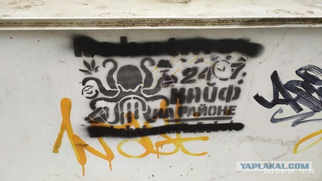 Уроженец Узбекистана разрисовал Владивостокскую крепость по ошибке