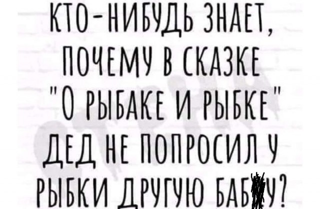 А действительно, почему?
