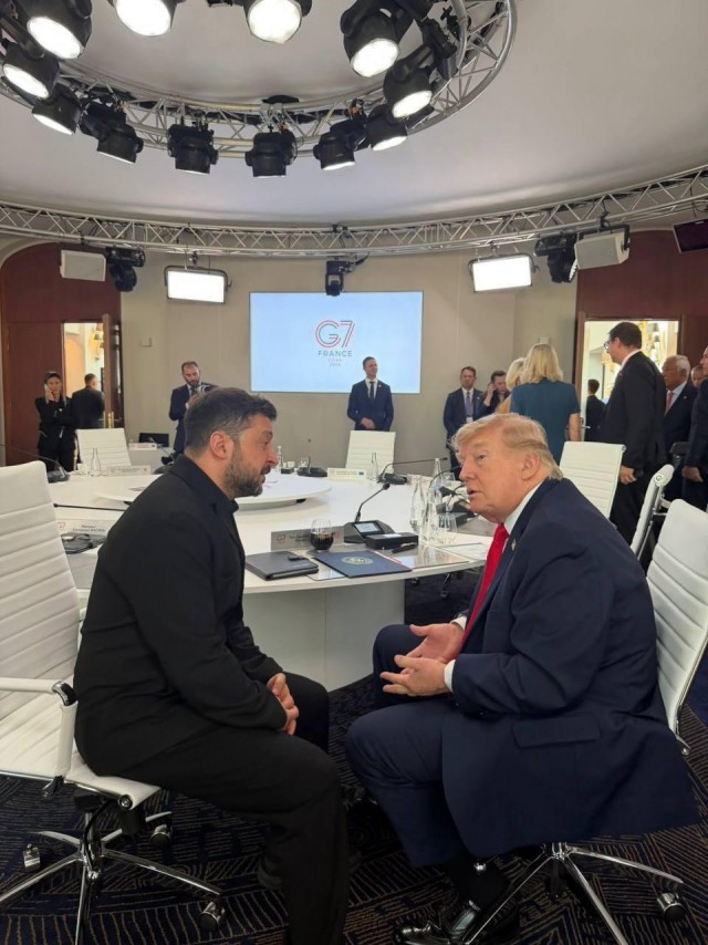 Schweiz heute: в ходе саммита G7 Трамп демонстративно проигнорировал Зеленского