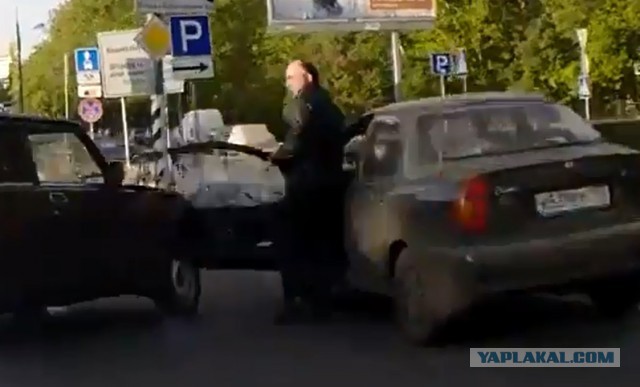Немного перестарался! ДТП 11 мая 2014.