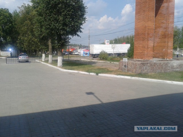 Отслеживаем колонну.