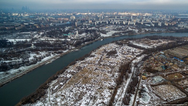 Главная нелегальная свалка Москвы