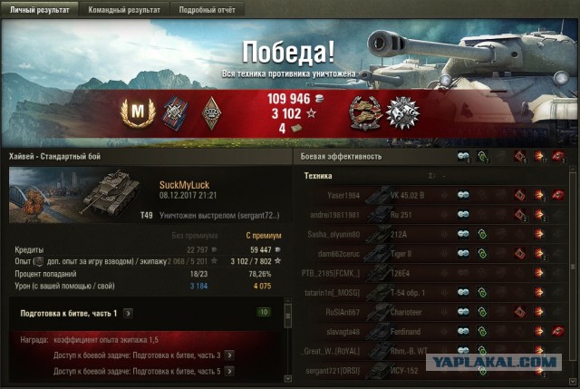 Wargaming 50! Пыщ пыщ, пробил! Урааа!
