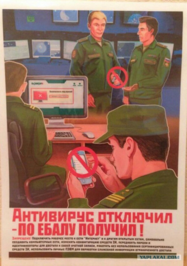 Соблюдение режима секретности в российской армии