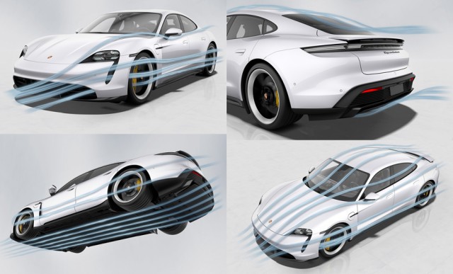 Porsche представила свой первый серийный электромобиль - Taycan