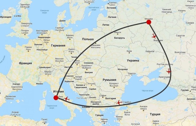 Польша не пропустила в Италию гуманитарный рейс Ил-76 из России
