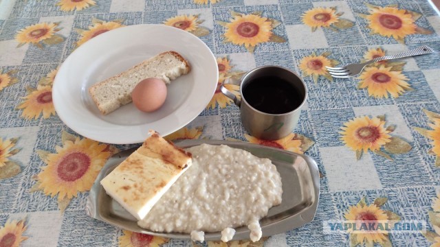 Еда в белорусской больнице. Минимум не умрёшь.