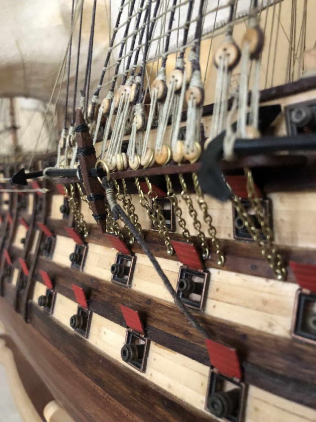 Постройка модели линкора Santisima Trinidad