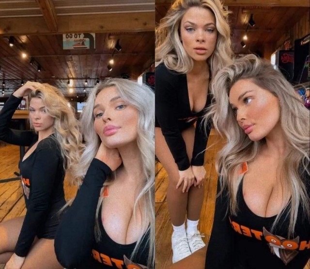 Сексуальные официантки Hooters