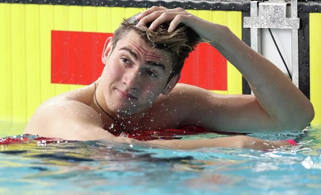 Климент Колесников стал чемпионом мира по плаванию в заплыве на 50 метров на спине