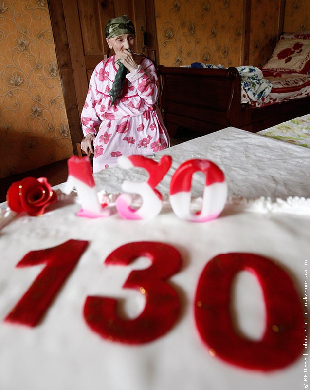 Долгожительница: 130 лет - это вам не шутка!