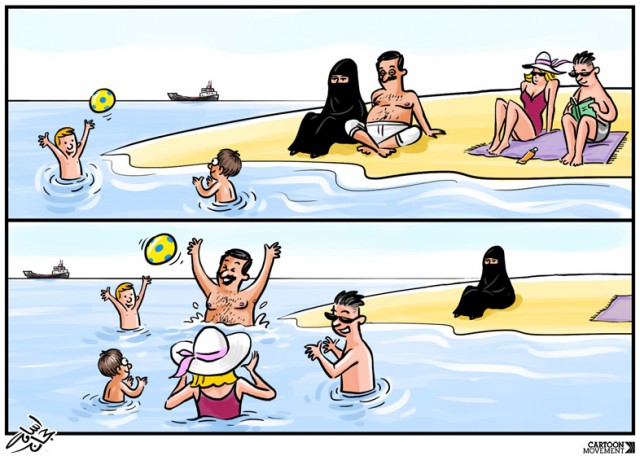 Карикатуры отовсюду