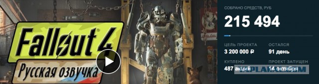 Русское озвучивание Fallout 4