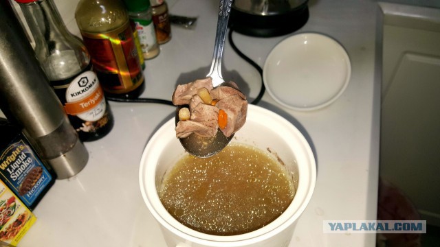 Две половинки сердца китайской свиньи.