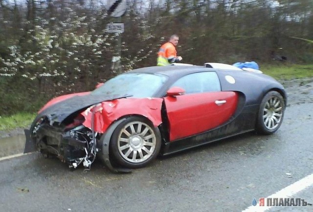 Bugatti Veyron - новые потери