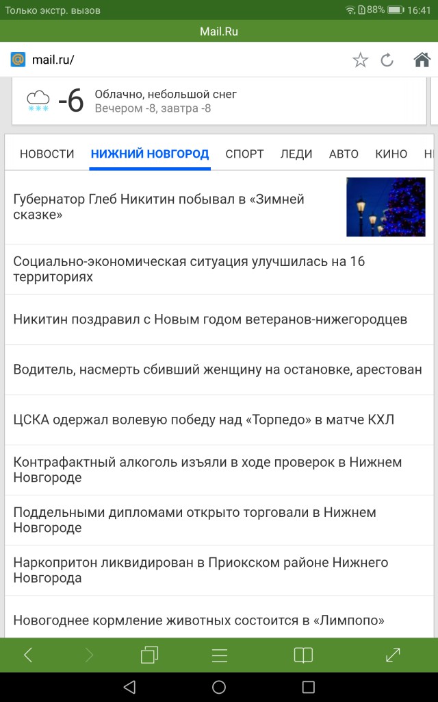 Новогодняя погода. У кого как, у нас вот