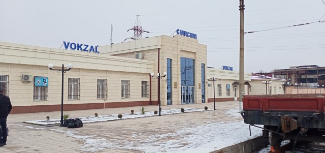 Железная дорога зимой
