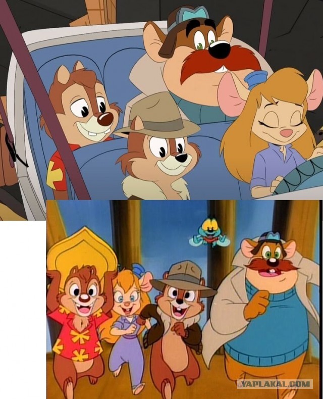 Студия Disney показала вступительный ролик нового мультсериала "Чип и Дейл: Жизнь в парке"