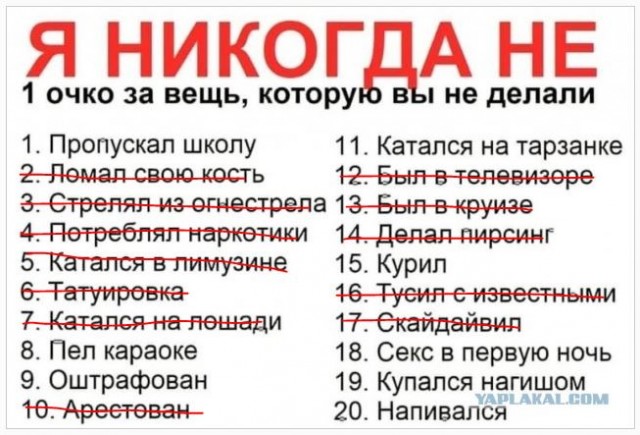 А сколько баллов у тебя?