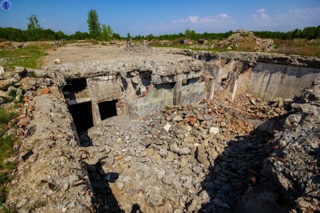 Самый большой за всю историю РВСН взорванный шахтный ракетный комплекс "Десна-В"