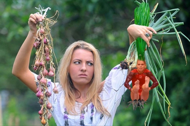 Фотожаба Гимнасточка